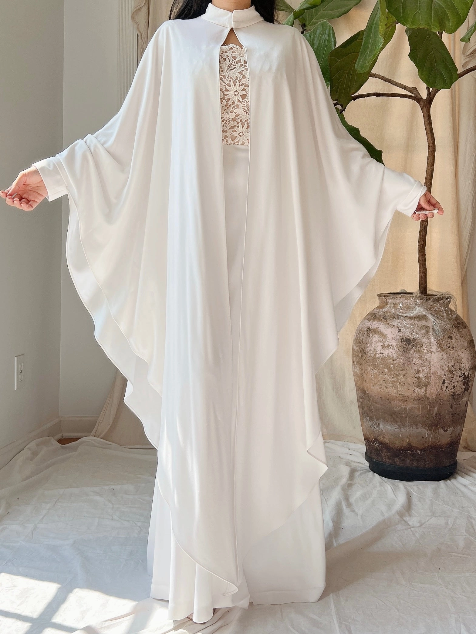1970s 2-Piece Jersey Ensemble - S