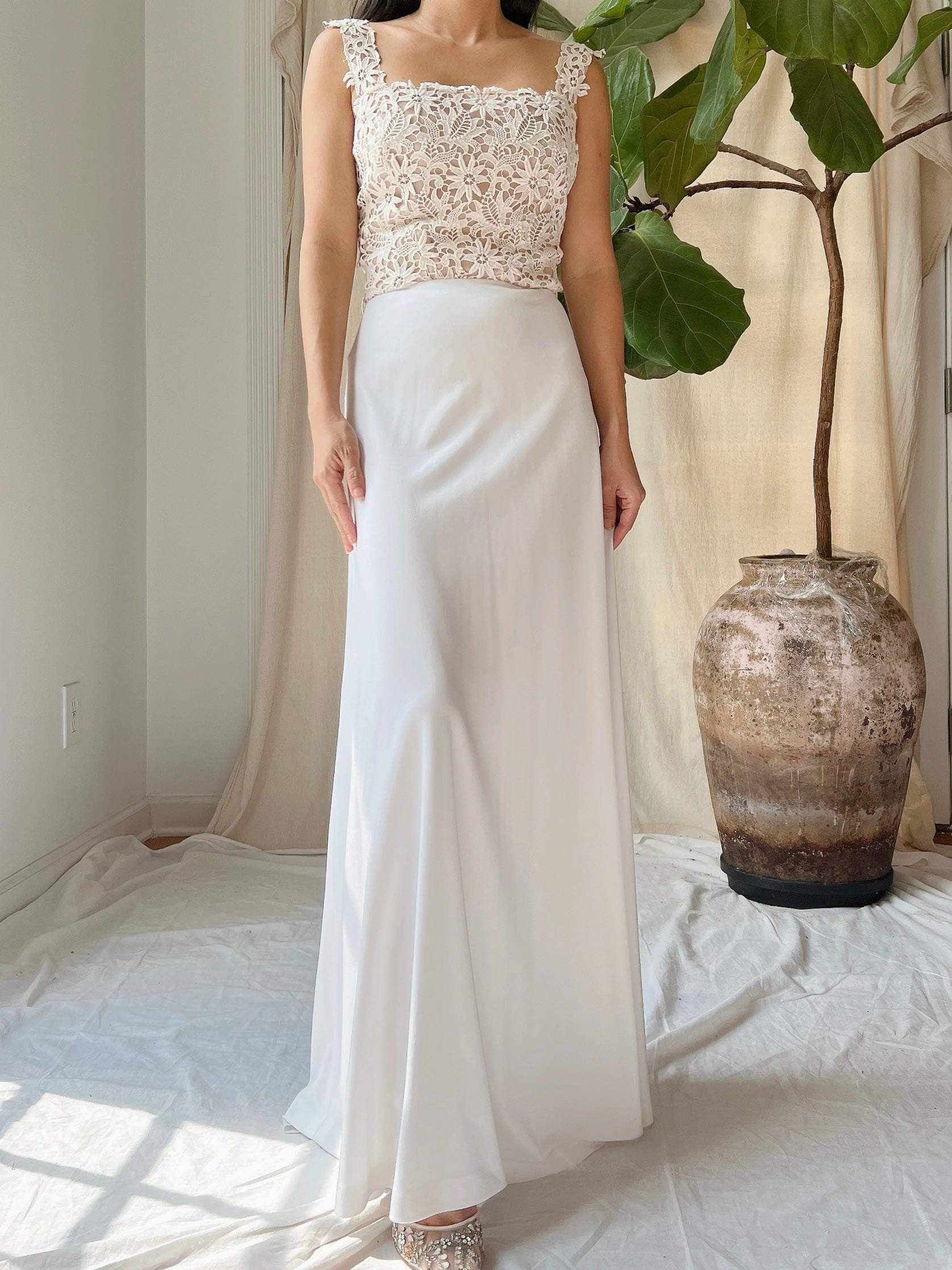 1970s 2-Piece Jersey Ensemble - S