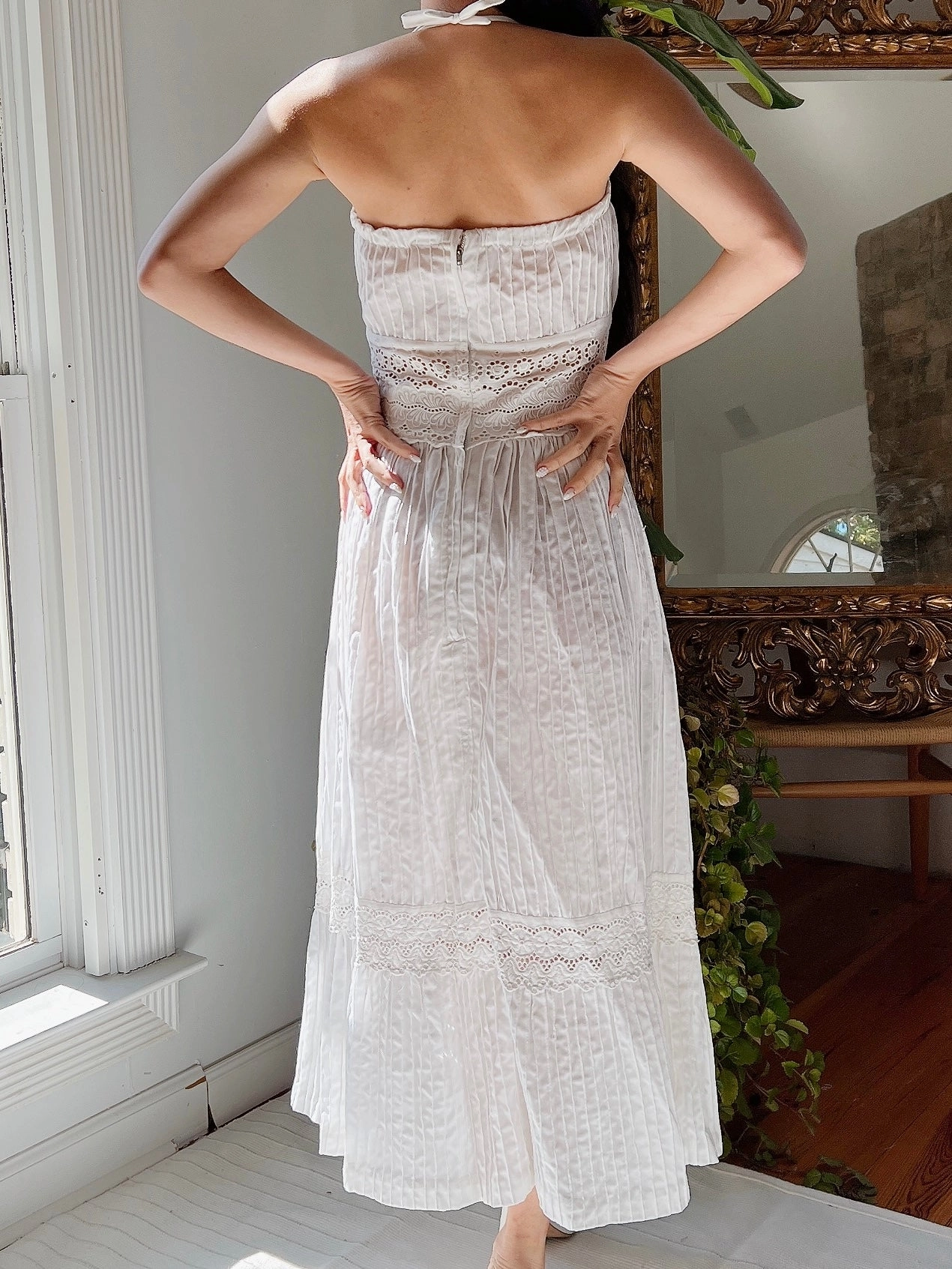 1970s Cotton Dress - XS