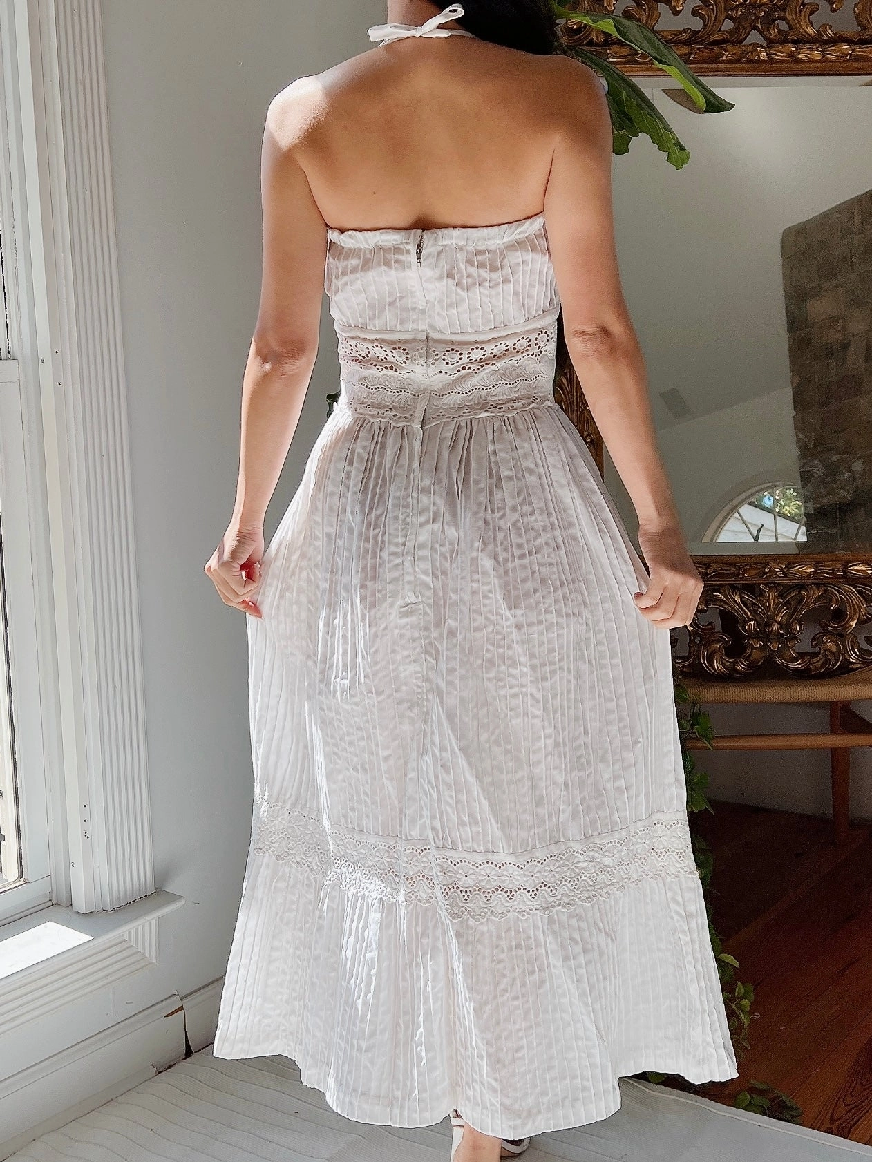 1970s Cotton Dress - XS