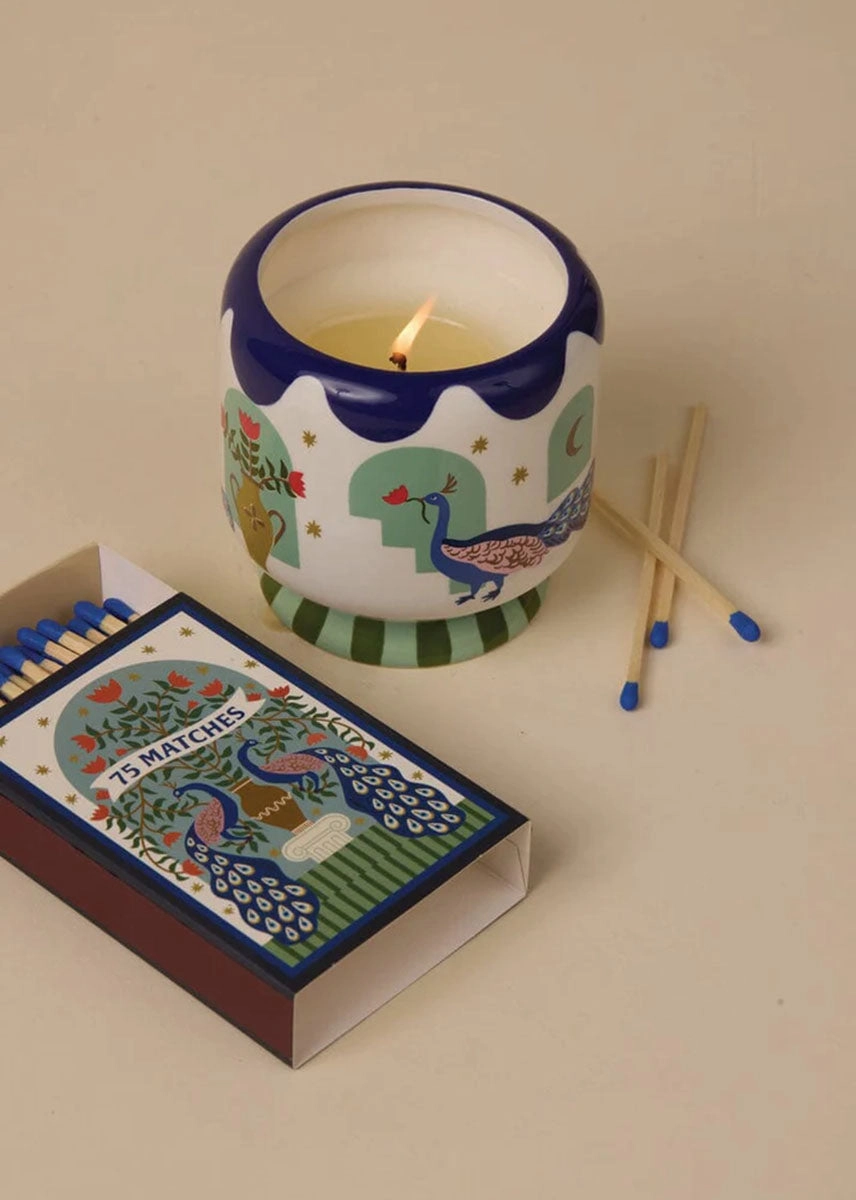 A Dopo Peacock Matchbox