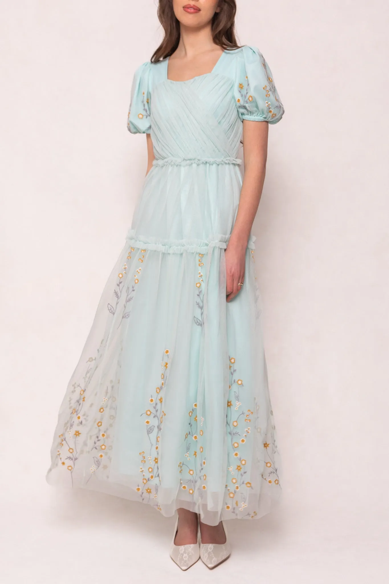 Annalette Dress in Blue