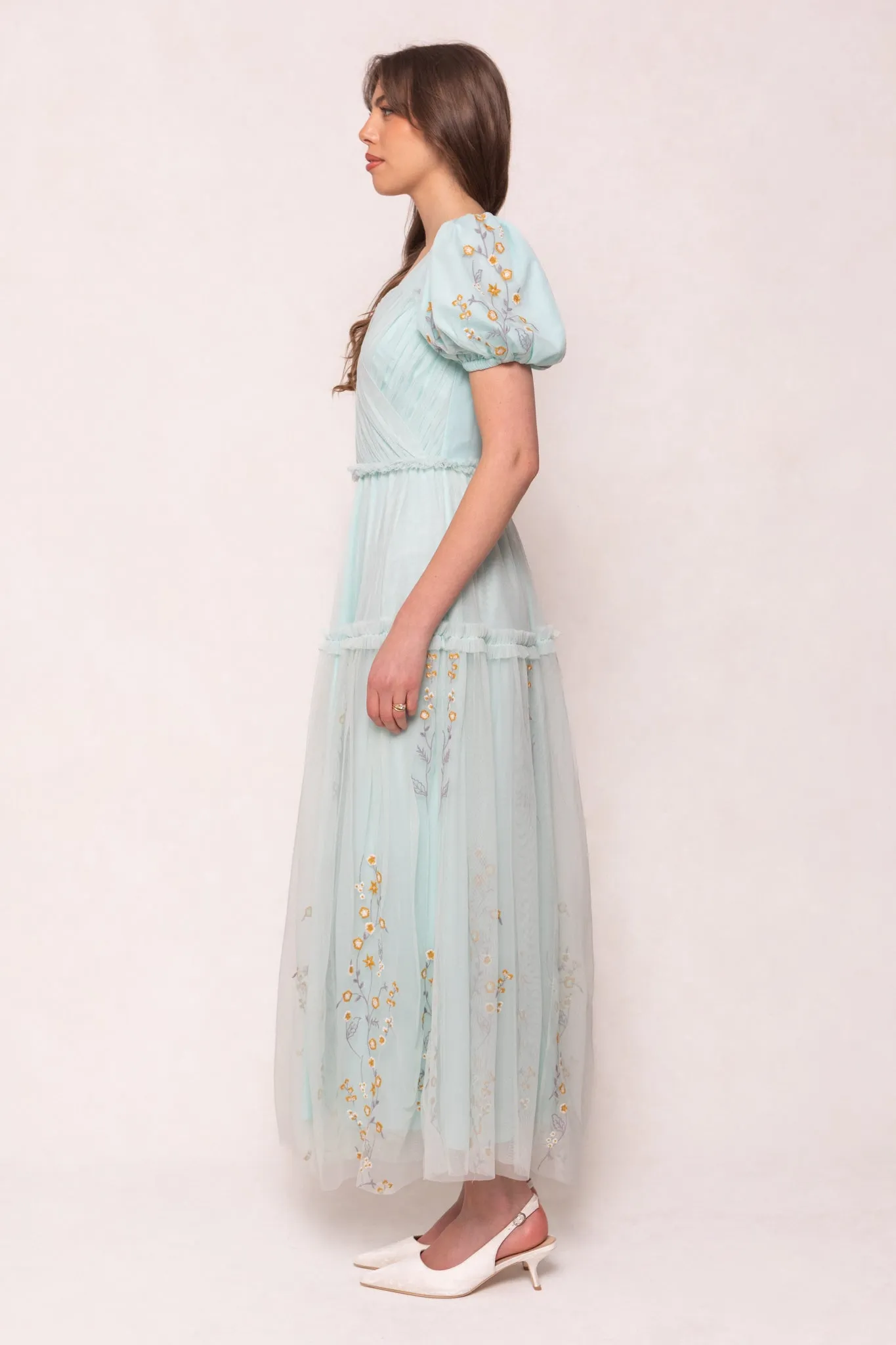 Annalette Dress in Blue
