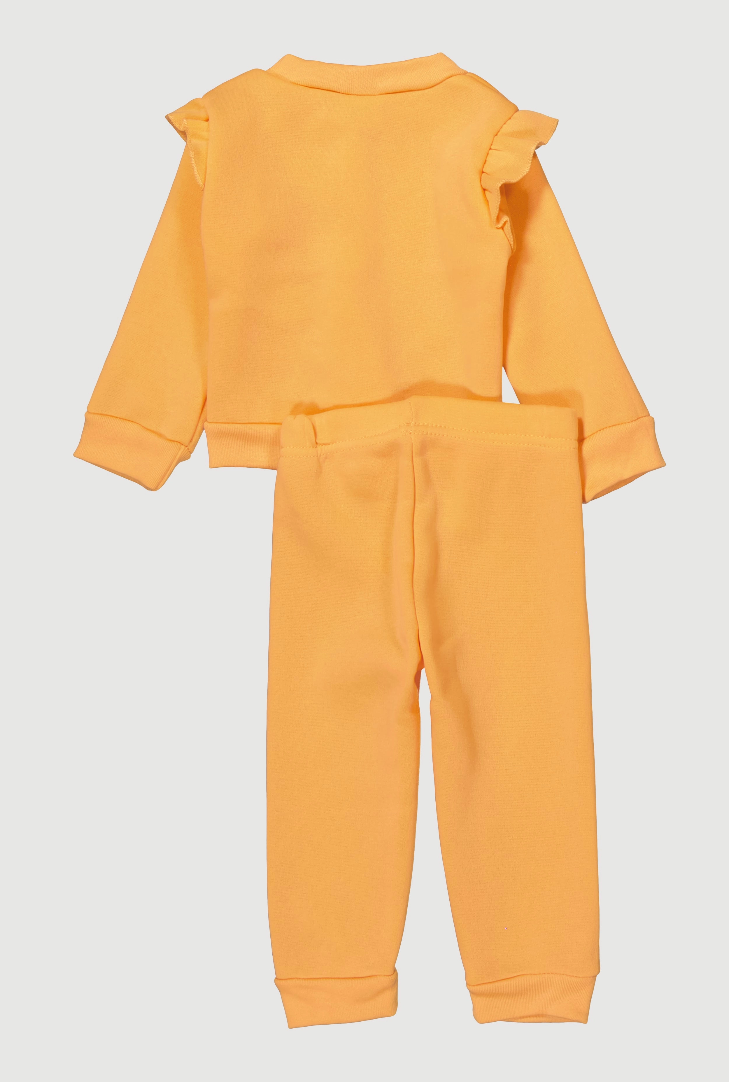 Baby Girls 12-24M Team Cute Glitter Graphic Sweatshirt and Joggers