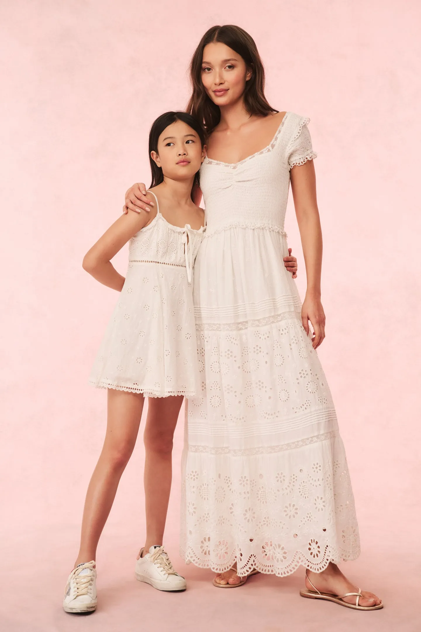 Bisolet Eyelet Lace Maxi Dress