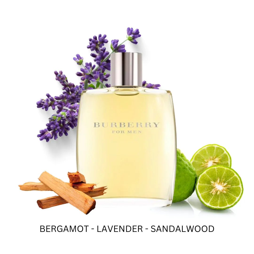 Burberry For Men By Burberry Eau De Toilette Spray 3.4 oz