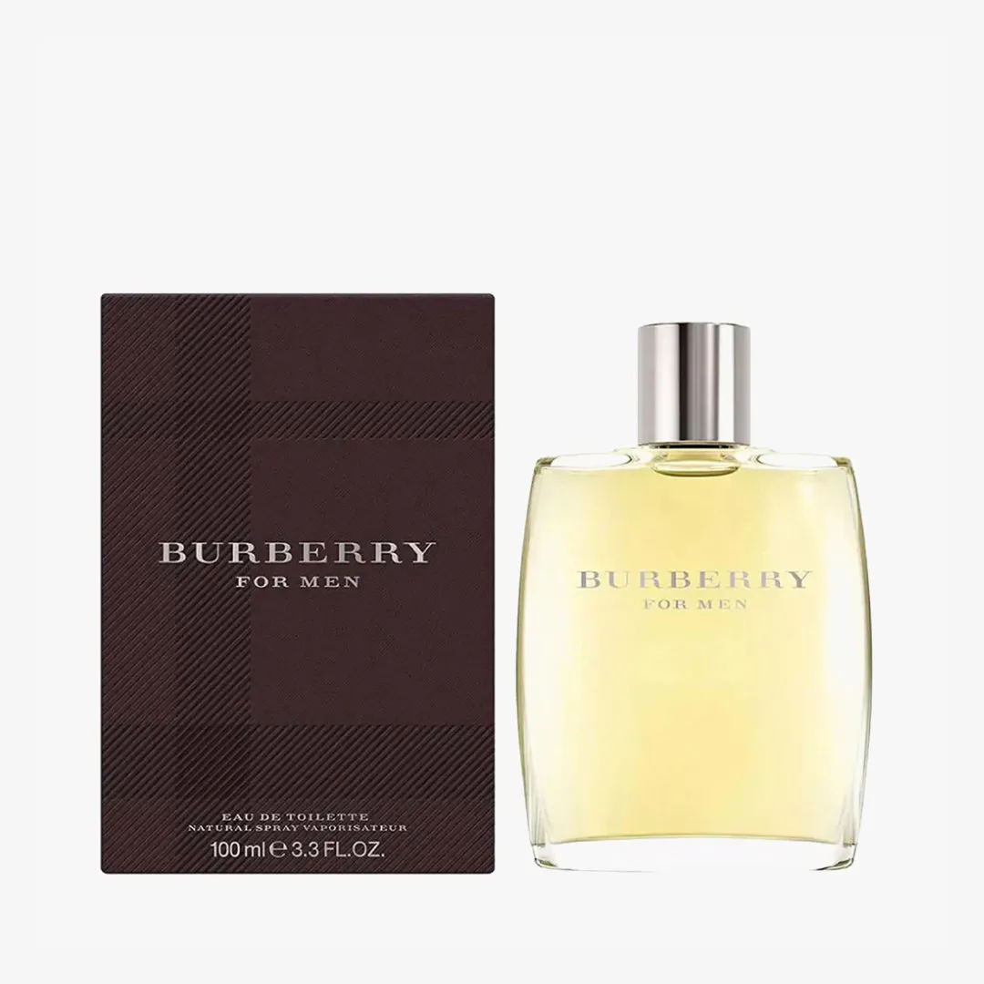 Burberry For Men By Burberry Eau De Toilette Spray 3.4 oz