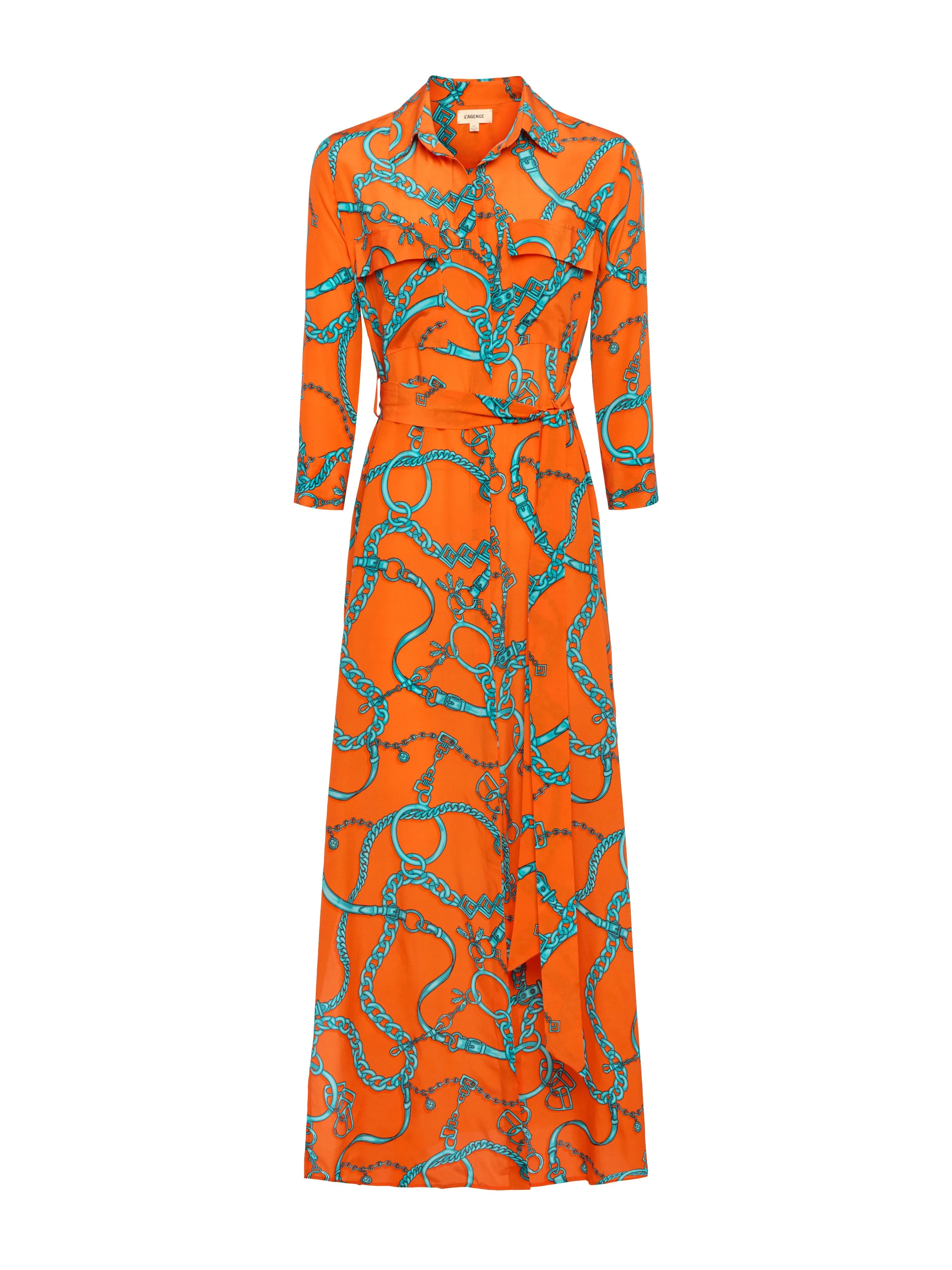 Cameron Silk Shirt Dress