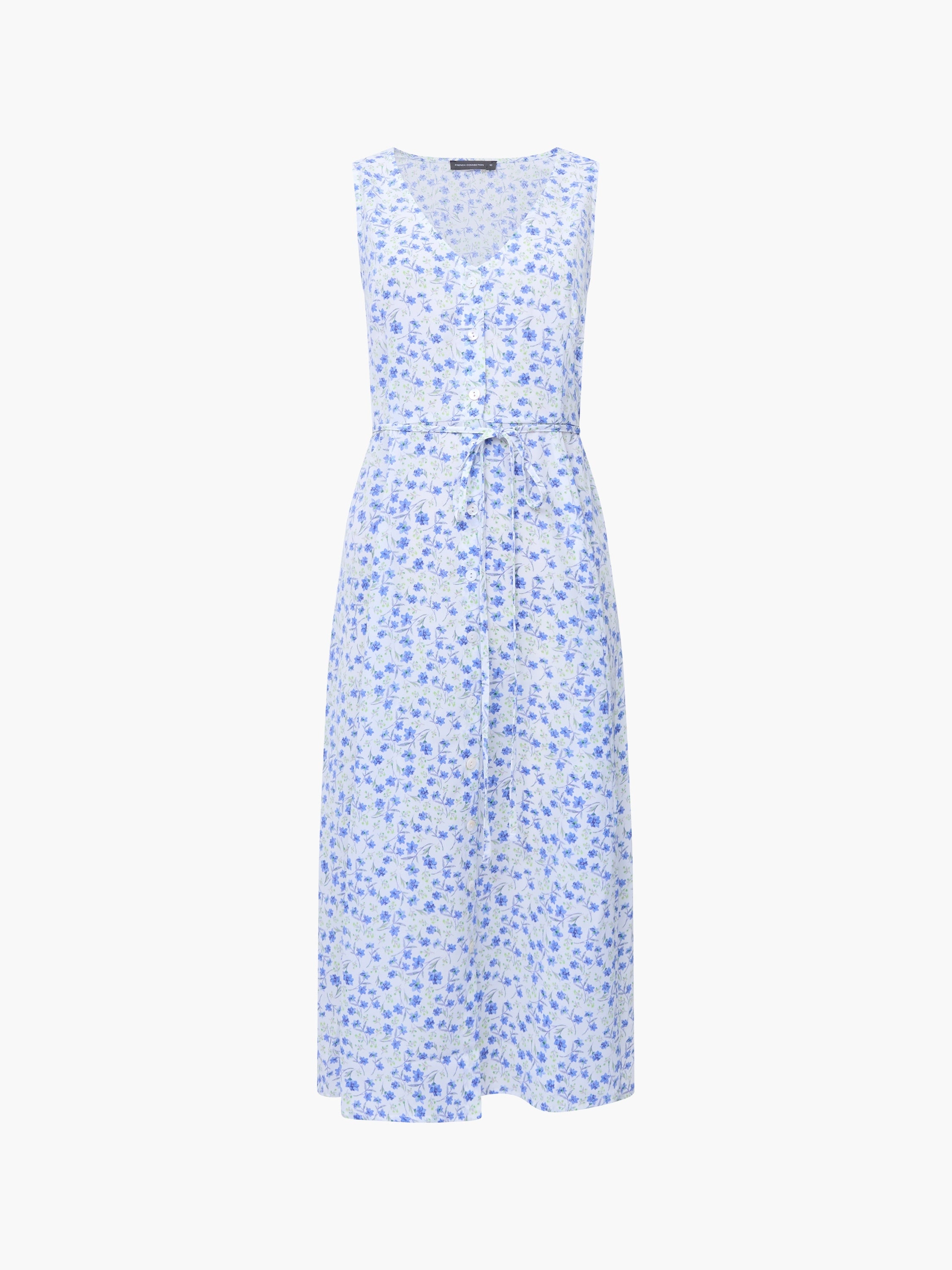 Camille V-Neck Sleeveless Dress