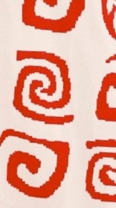 Chelsea Shorts - Red Swirl