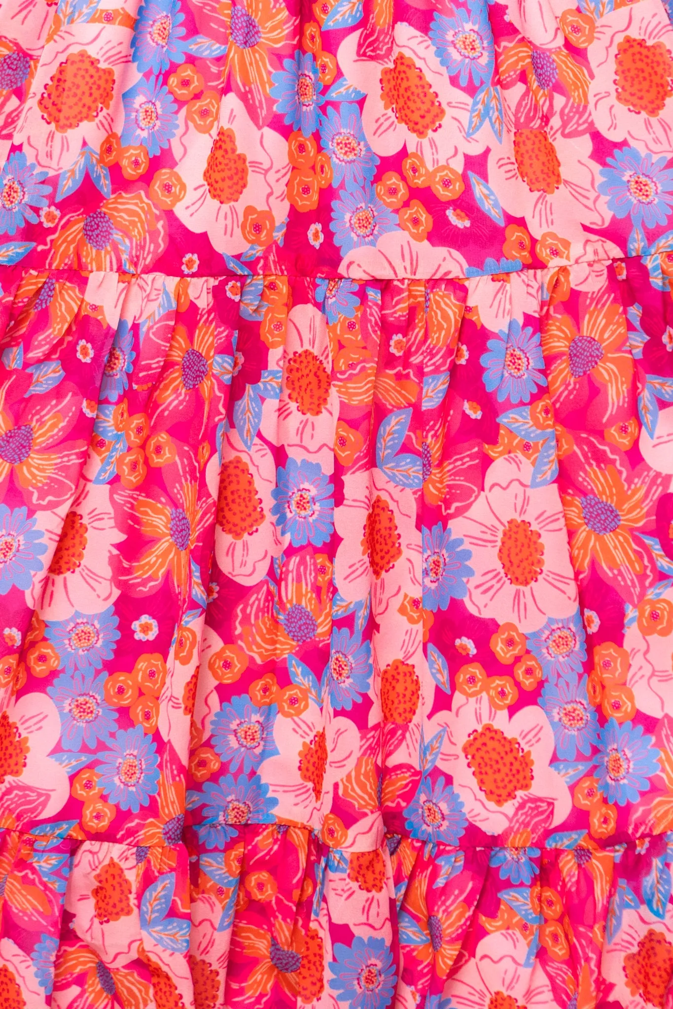 Cordelia Dress in Pink Floral