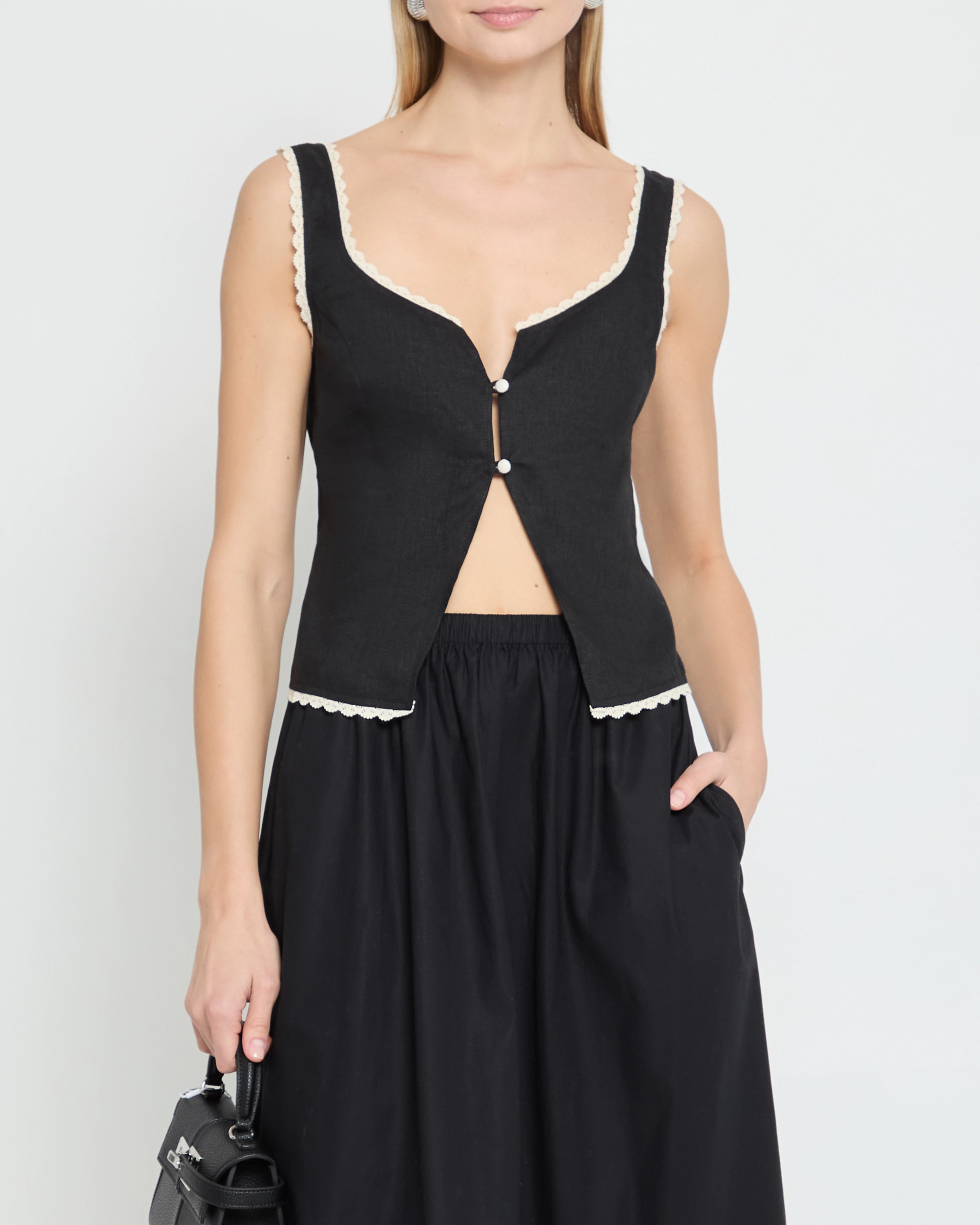 Dale Linen Top