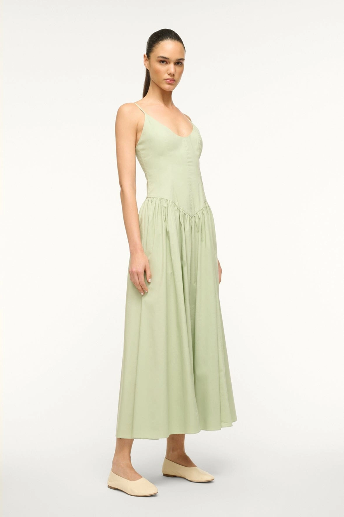 DENA DRESS | PALE JADE