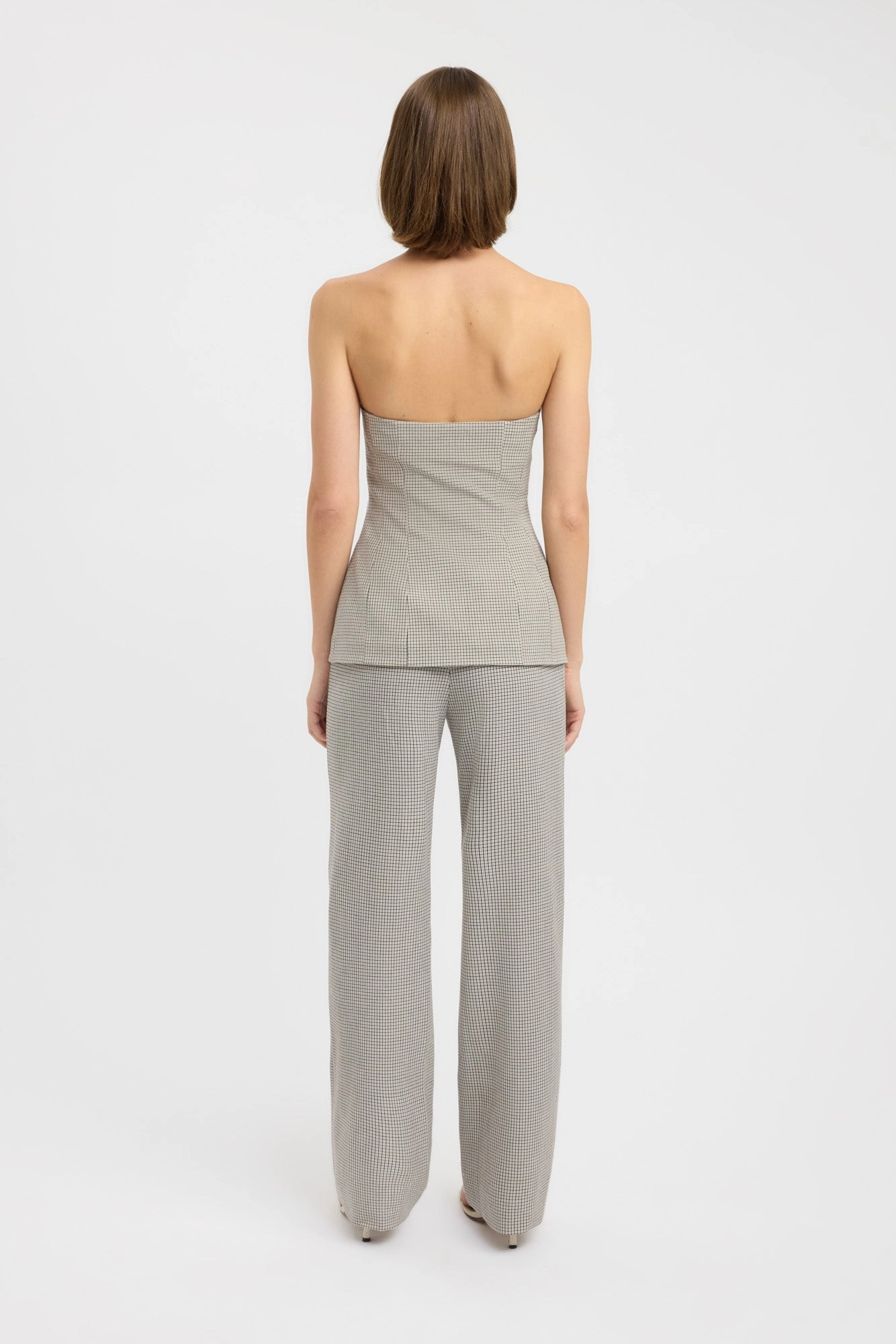 Denver Strapless Button Top