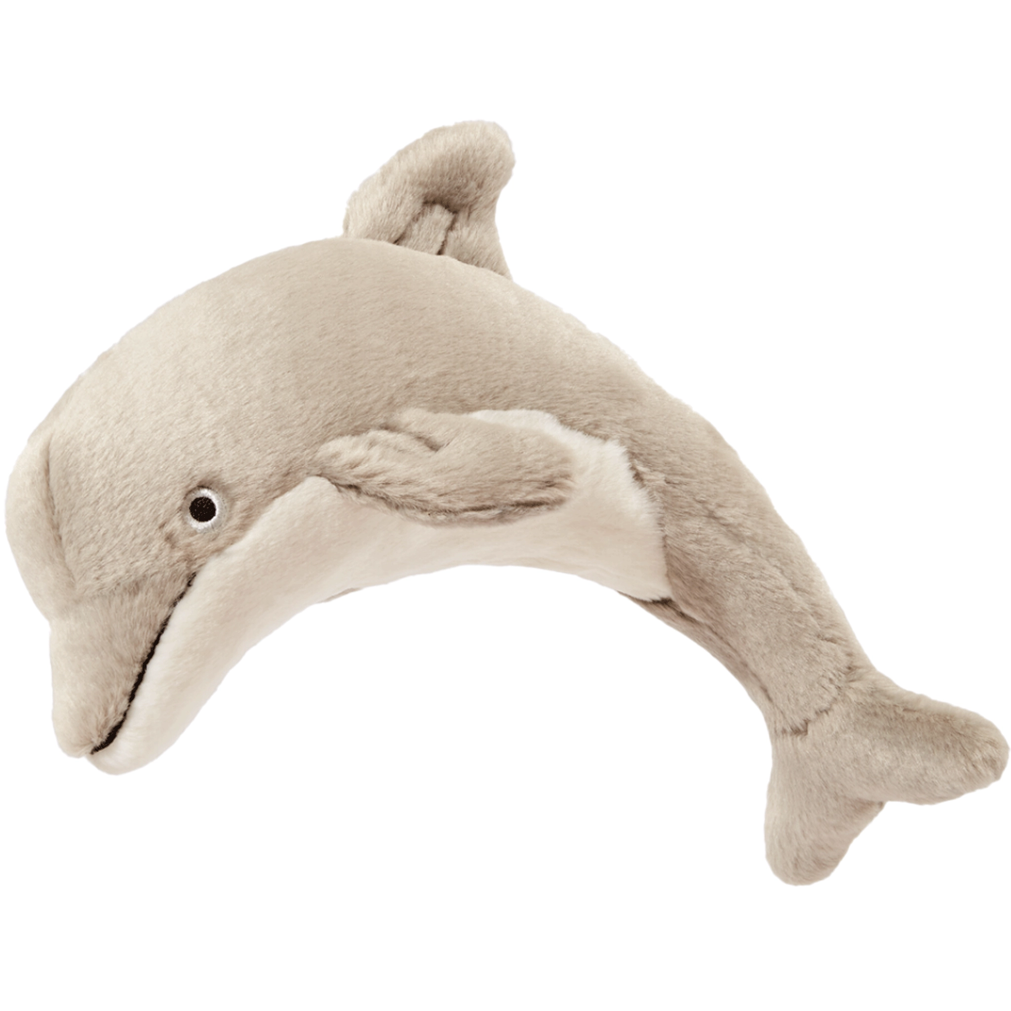 Fluff & Tuff Danny Dolphin Grey Dog Toys