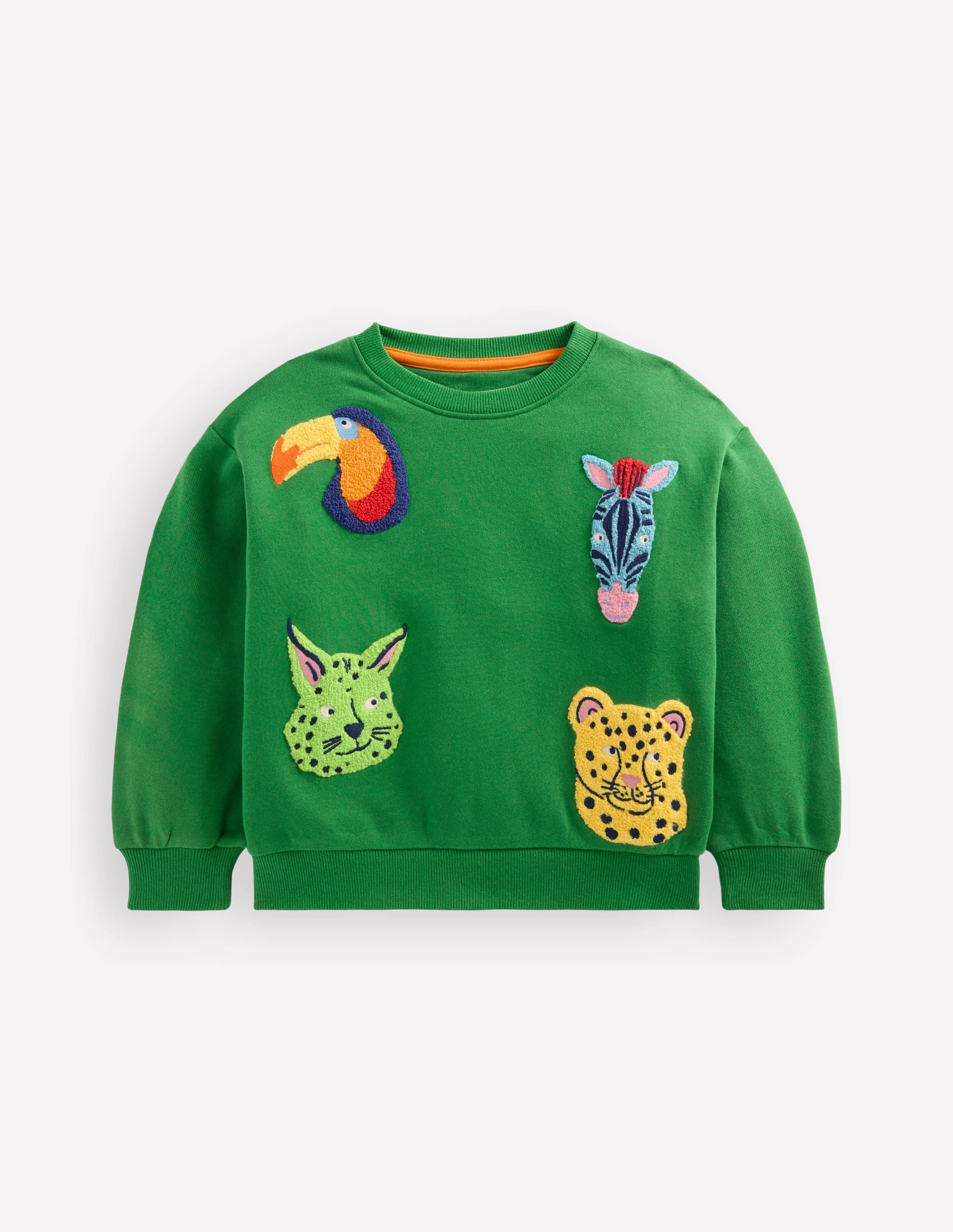 Fun Sweatshirt-Multi Animal Faces