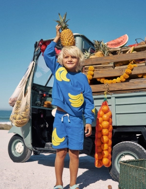 Fun Sweatshirt-Surf the Web Banana