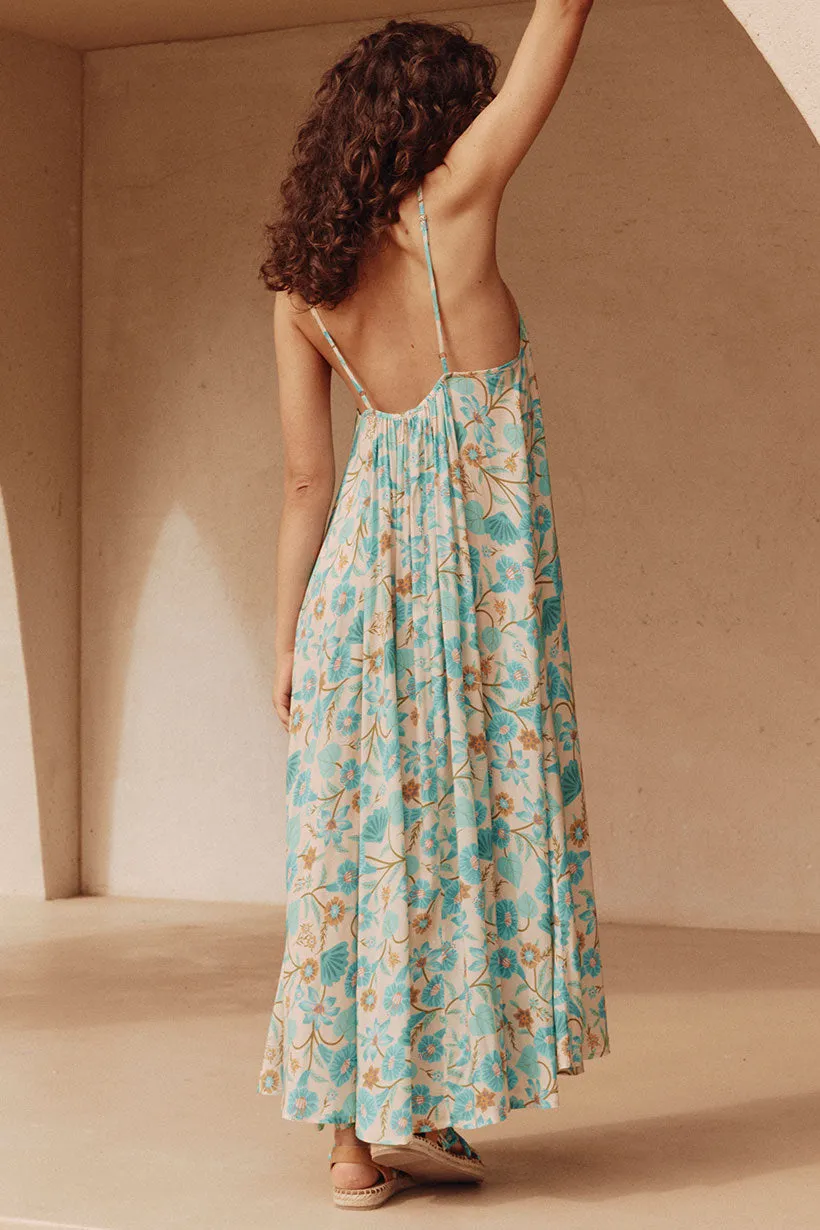 Goldie Strappy Maxi Dress