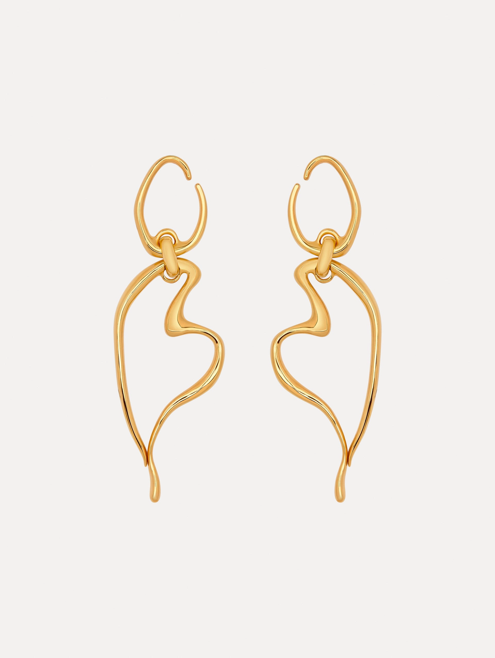 Heart O Drop Earrings