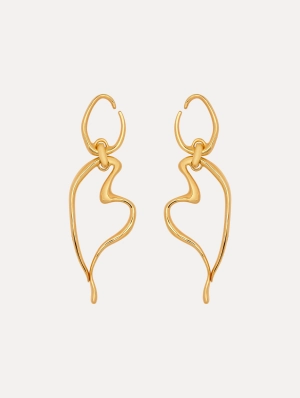 Heart O Drop Earrings