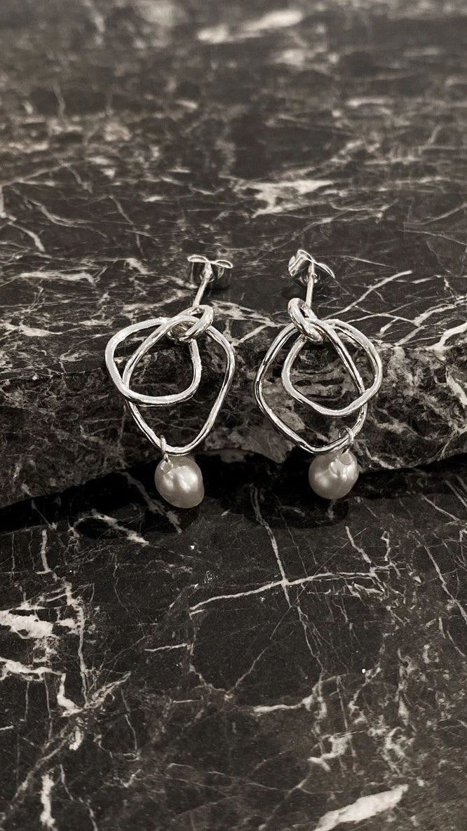 Jaymee Earrings - Silver