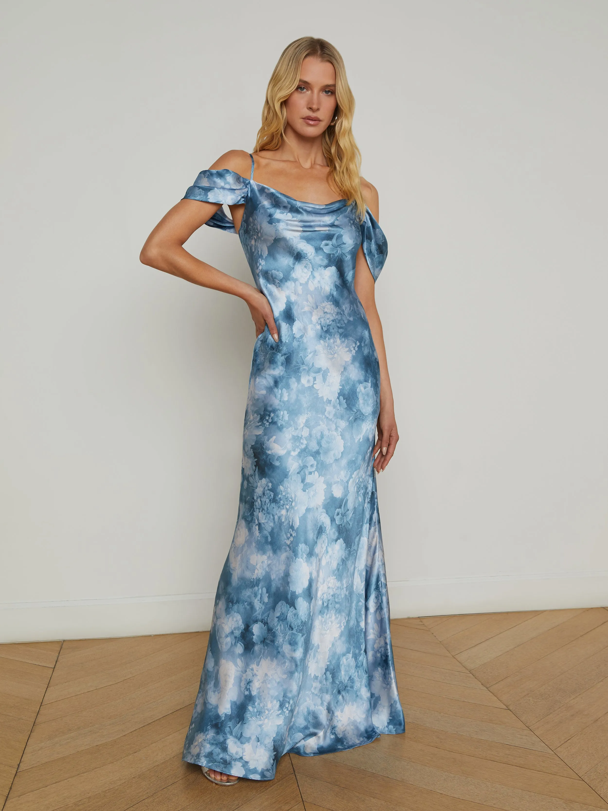 Kenna Silk Gown