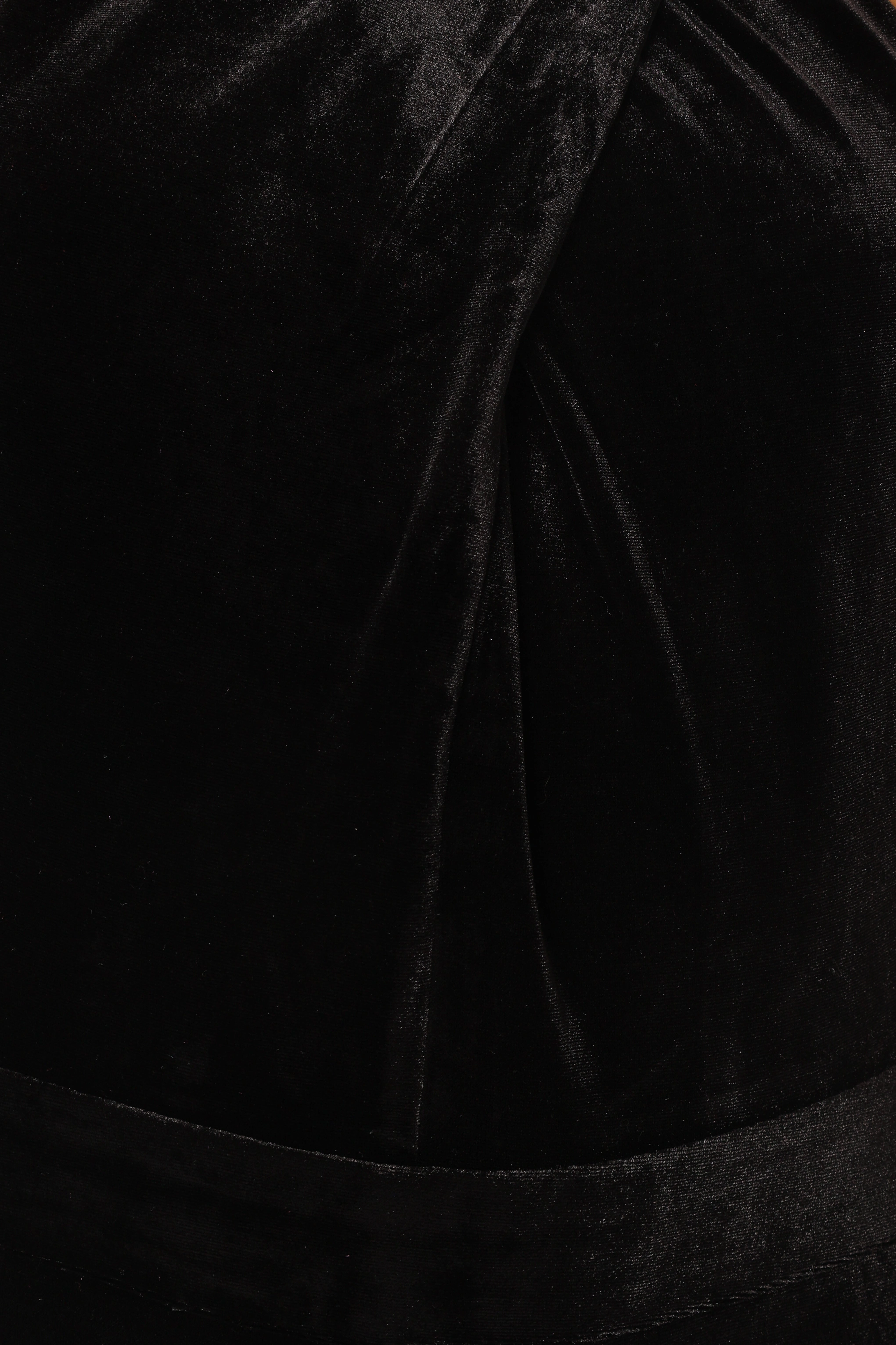 Liberty Velvet Jumpsuit - Black