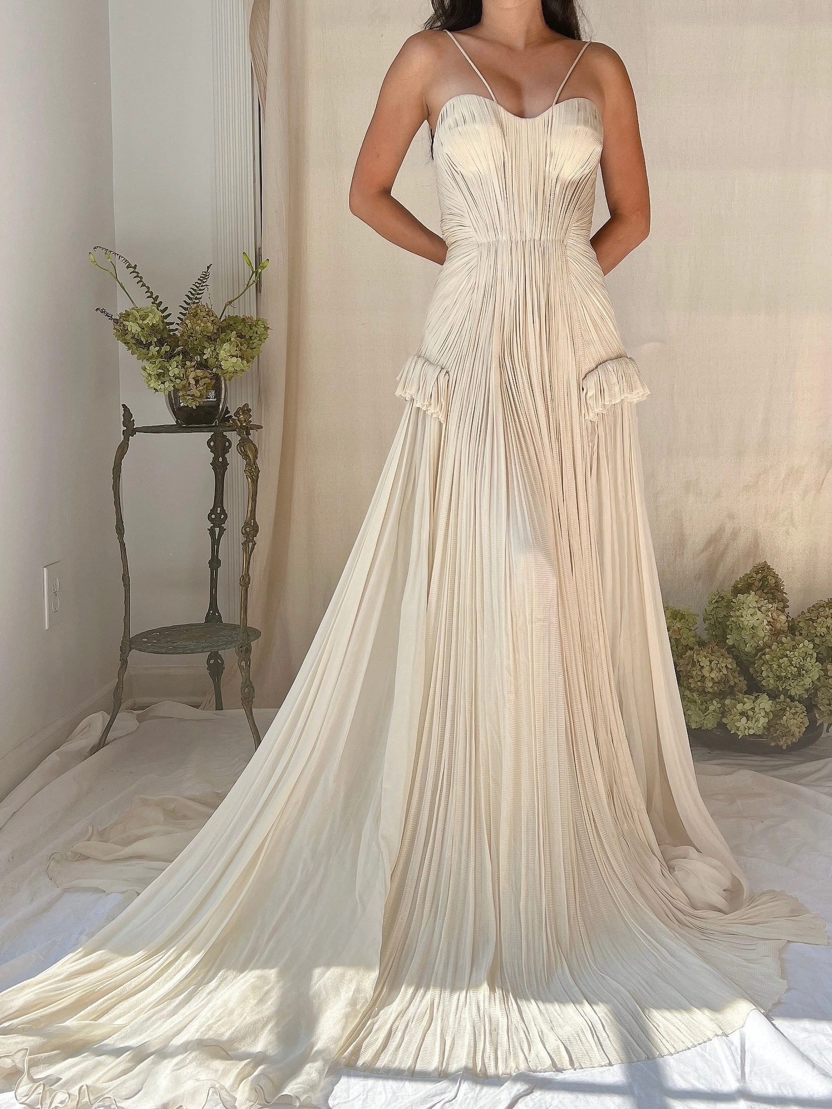 Maria Mucia Hohan Silk and Tulle Gown - S (6)