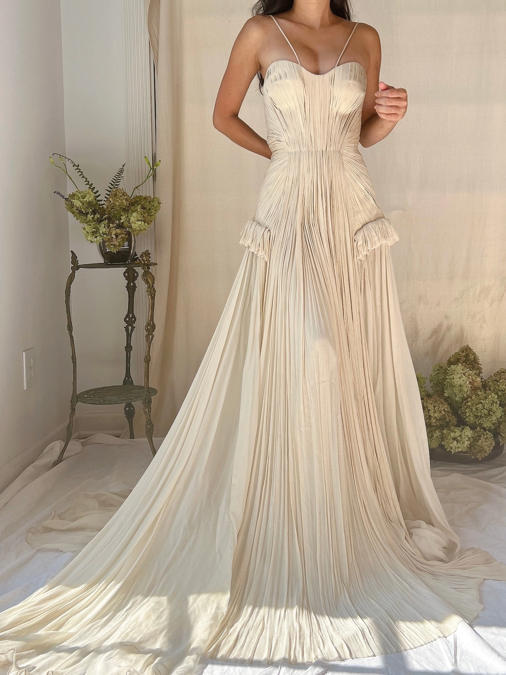 Maria Mucia Hohan Silk and Tulle Gown - S (6)