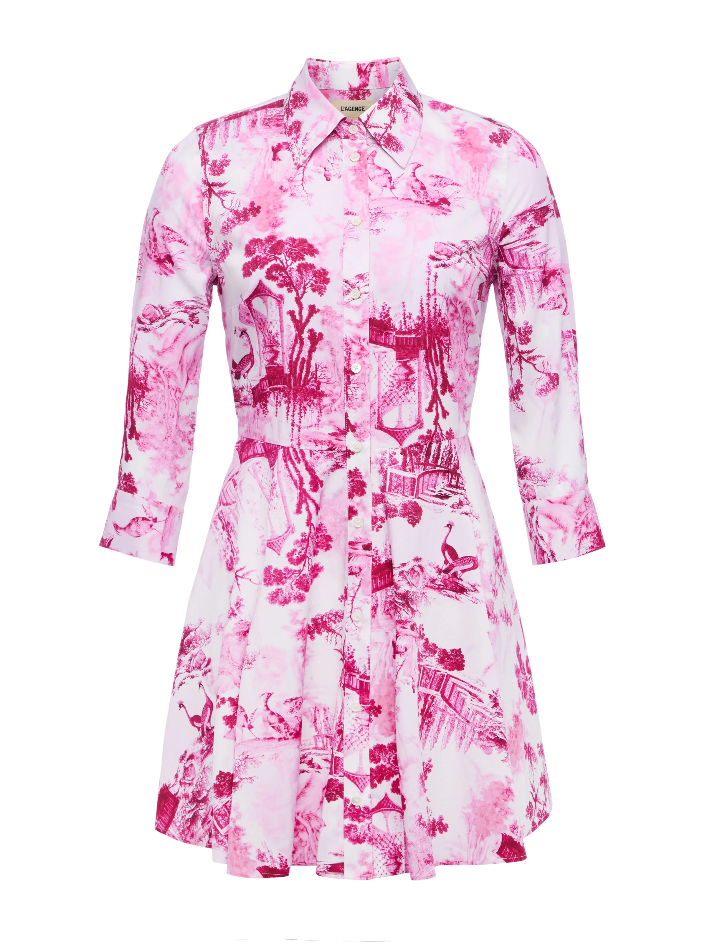 Meadow Poplin Shirt Dress