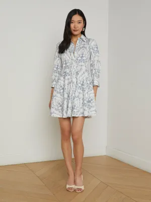 Meadow Poplin Shirt Dress