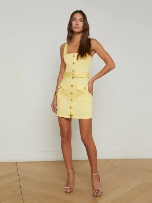 Midy Button-Front Dress