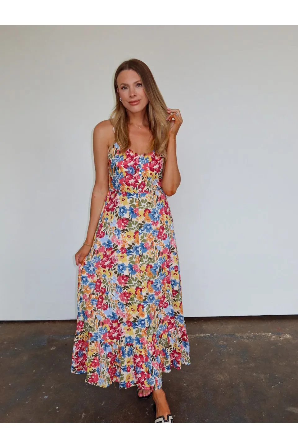 Nature’s Palette Maxi Dress