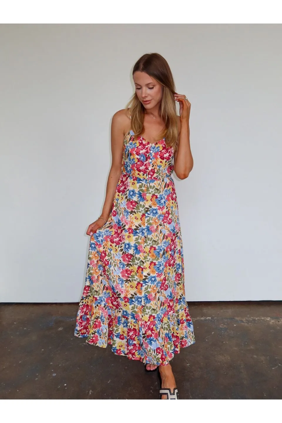 Nature’s Palette Maxi Dress