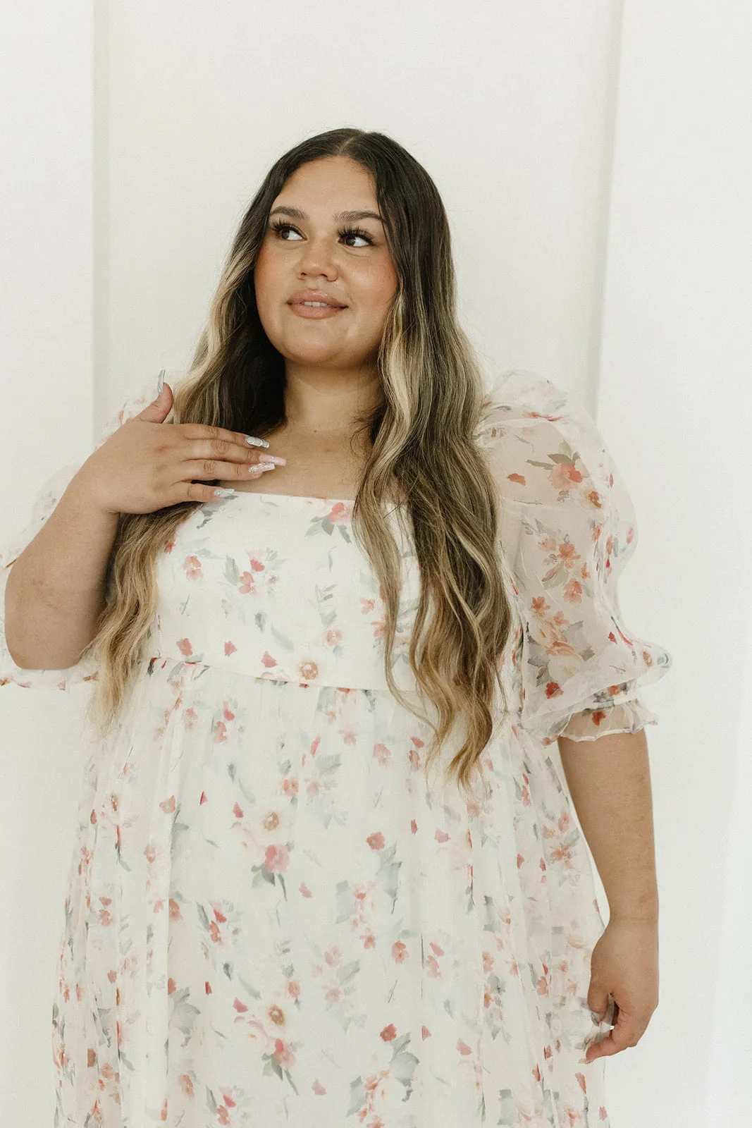 *New* Mona Maxi Dress with Smocking in Rosebud Floral - Bump Friendly & Inclusive Sizing (S-3XL)