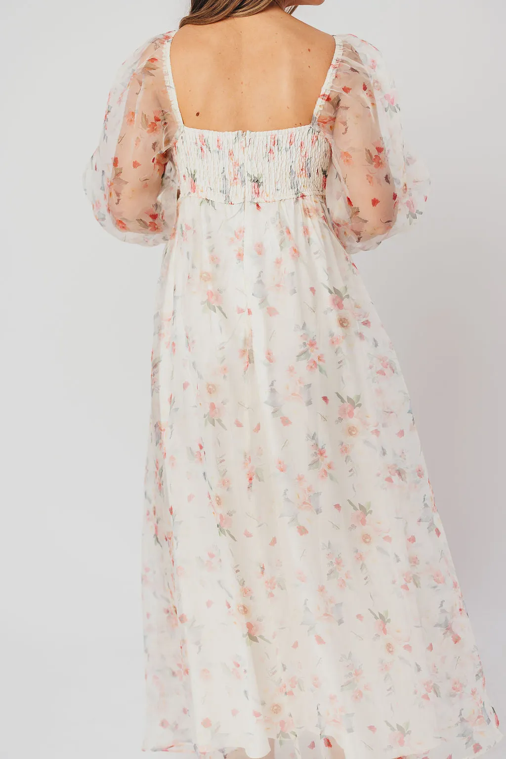 *New* Mona Maxi Dress with Smocking in Rosebud Floral - Bump Friendly & Inclusive Sizing (S-3XL)