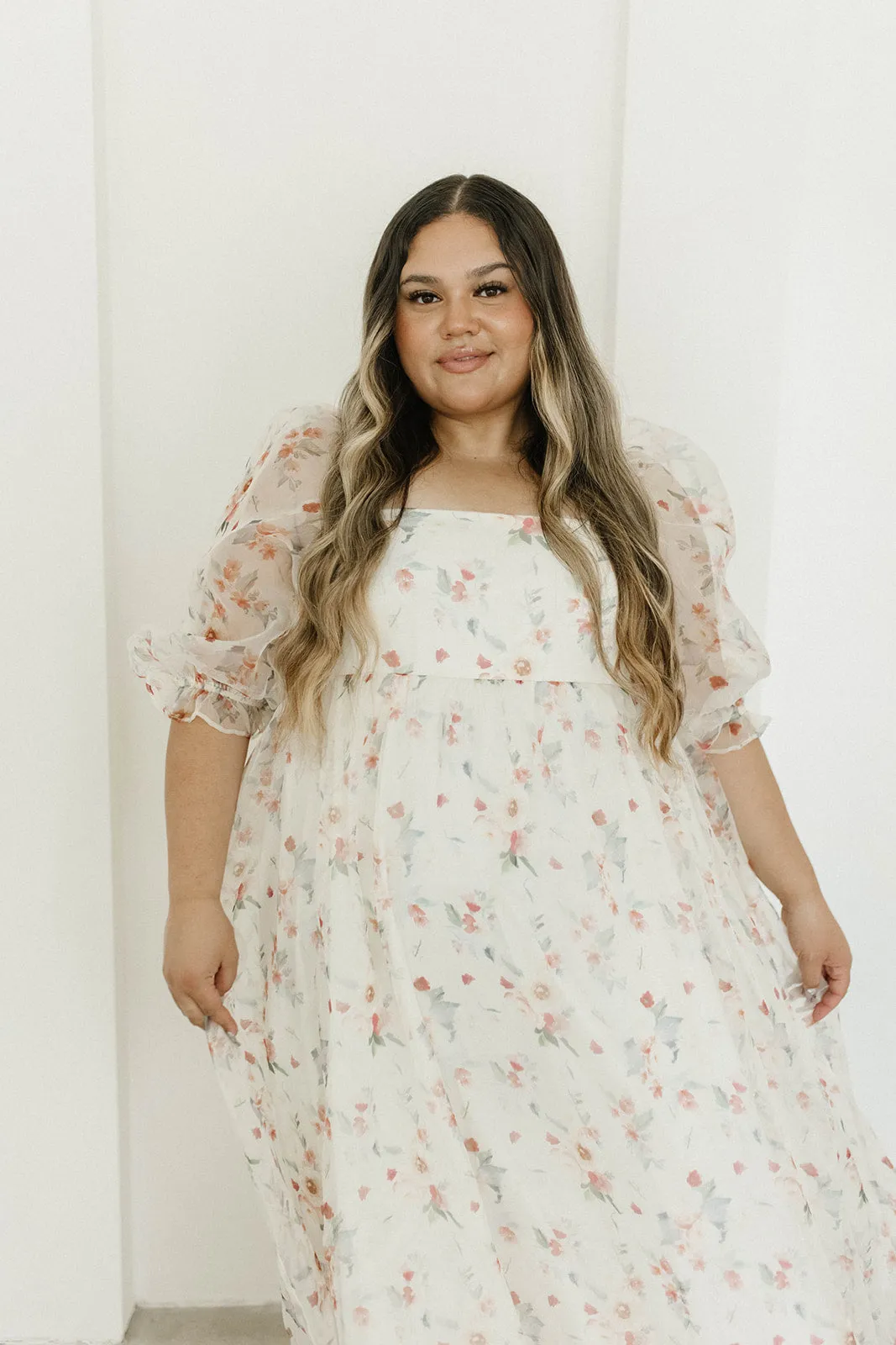 *New* Mona Maxi Dress with Smocking in Rosebud Floral - Bump Friendly & Inclusive Sizing (S-3XL)