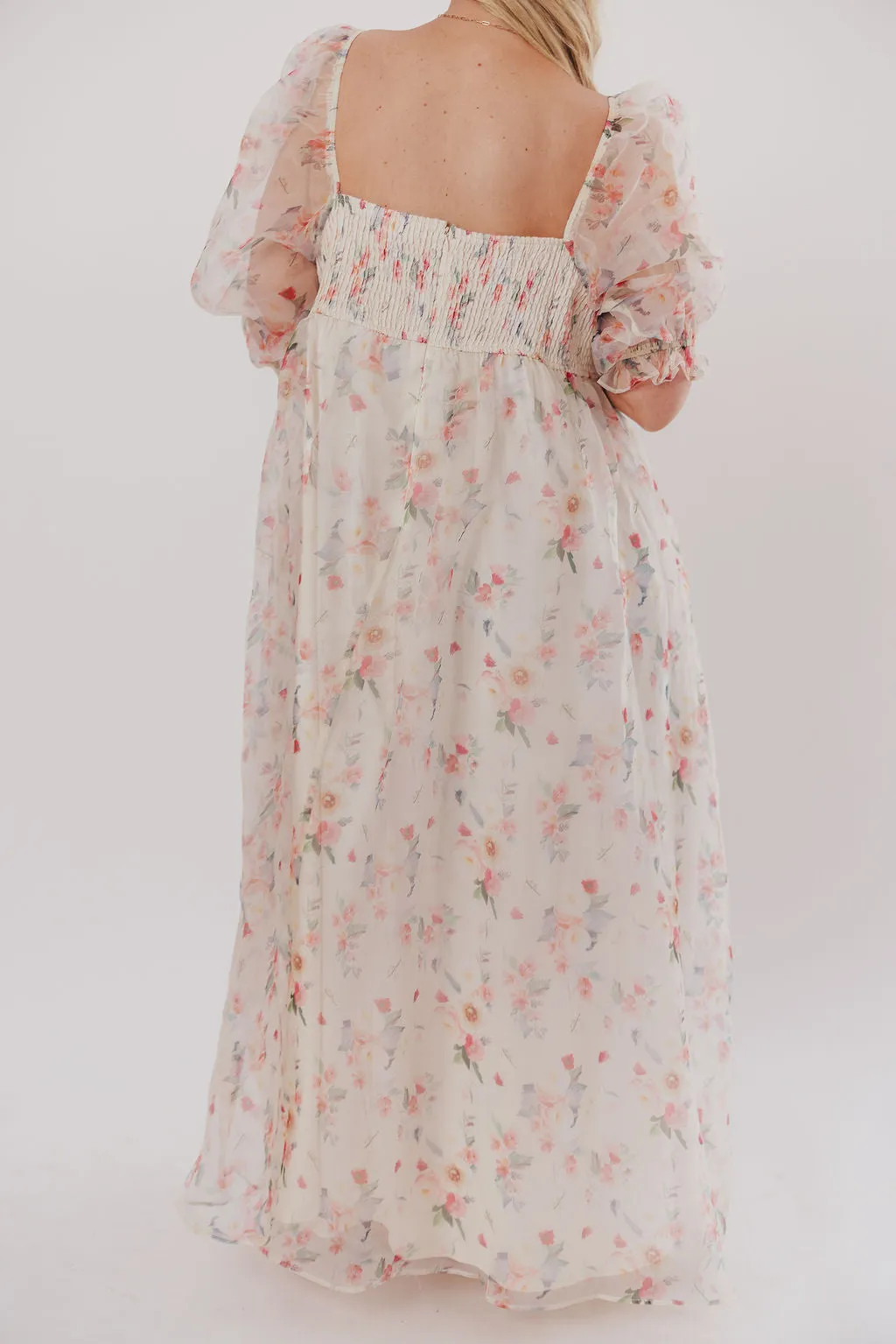 *New* Mona Maxi Dress with Smocking in Rosebud Floral - Bump Friendly & Inclusive Sizing (S-3XL)