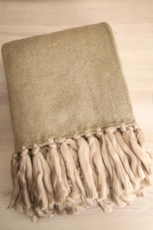 Oslo Throw Dark Grey | Cozy Blanket