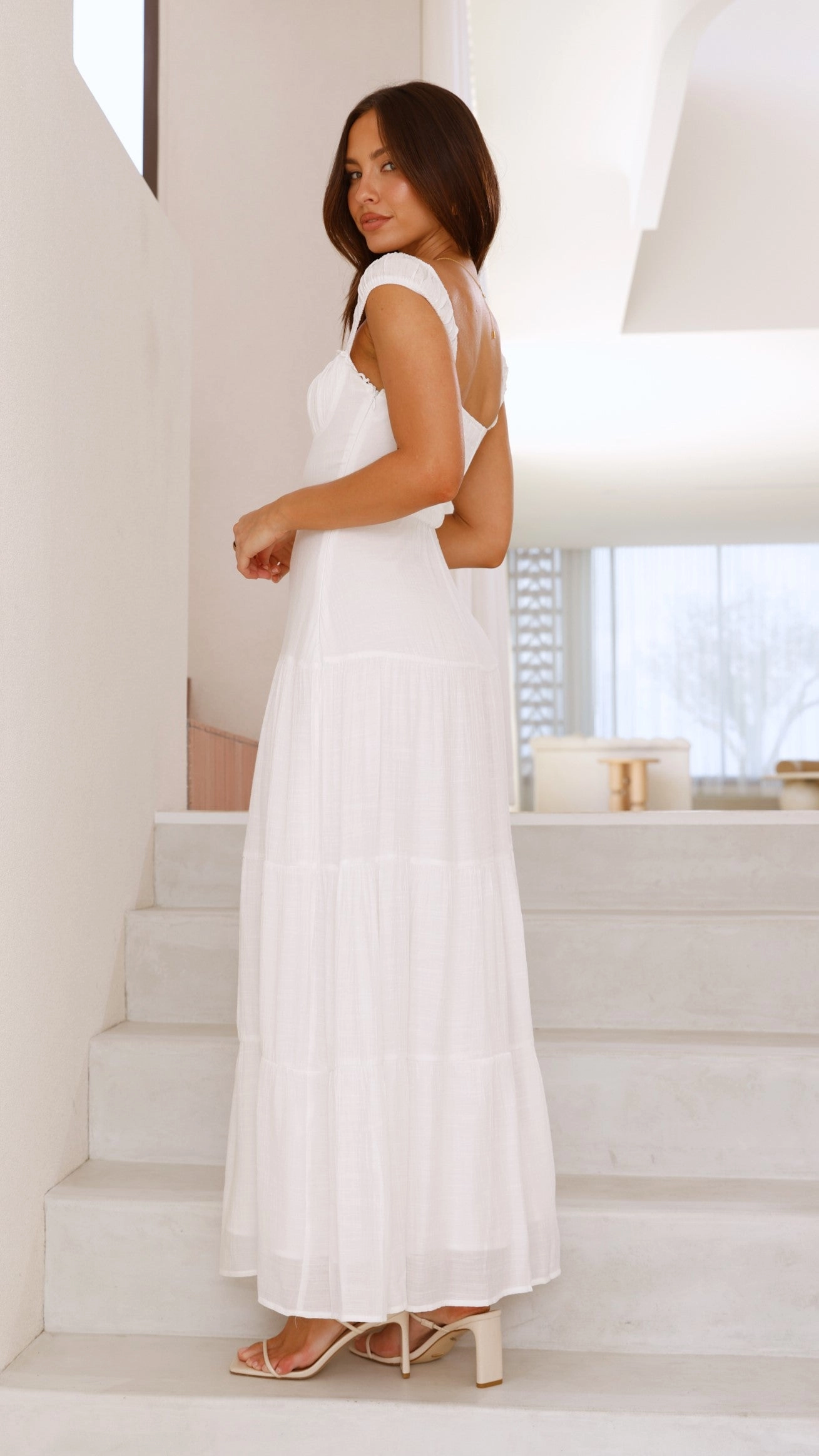 Pasca Maxi Dress - White