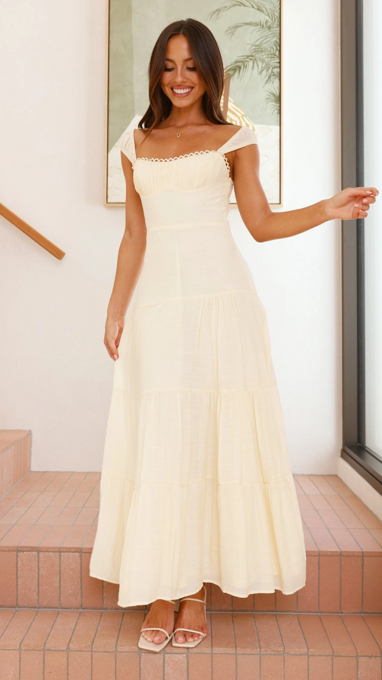 Pasca Maxi Dress - Yellow