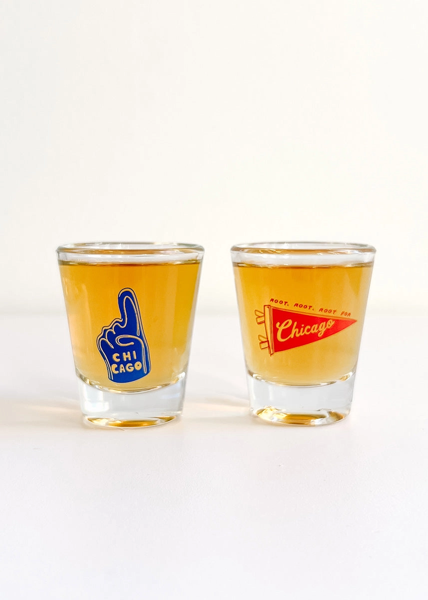 Pennant Icon Shot Glass