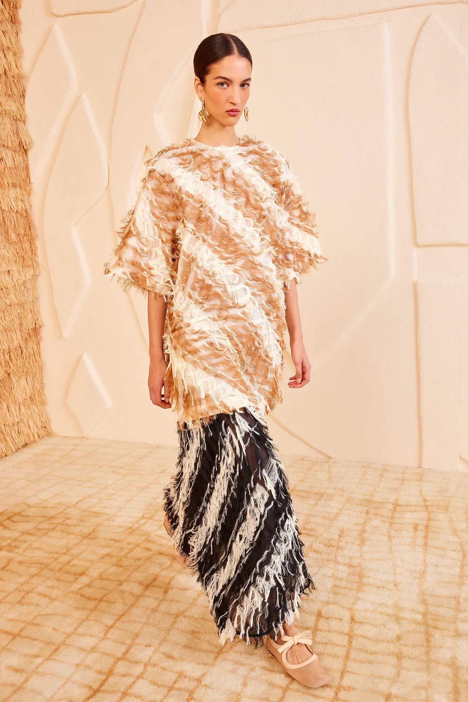 Rory Dress - Sandstone