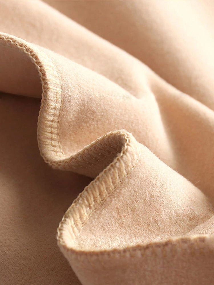 Seamless Fleece Thermal Underwear with Chest Pad