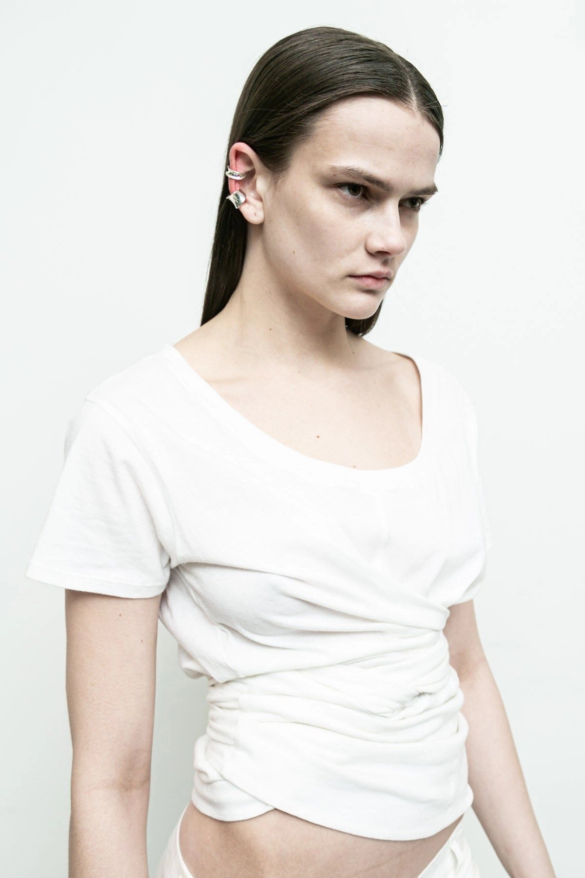Silver Ear Cuff