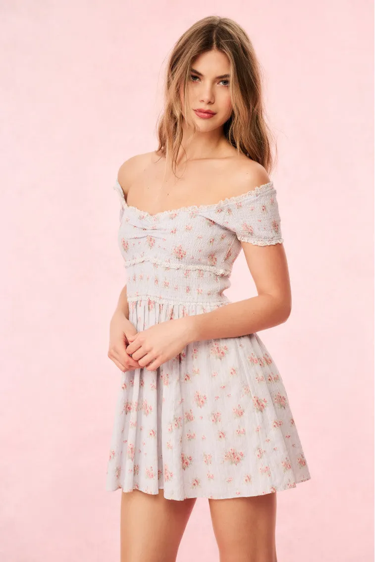 Siona Dress - SKYLIGHT BLUE