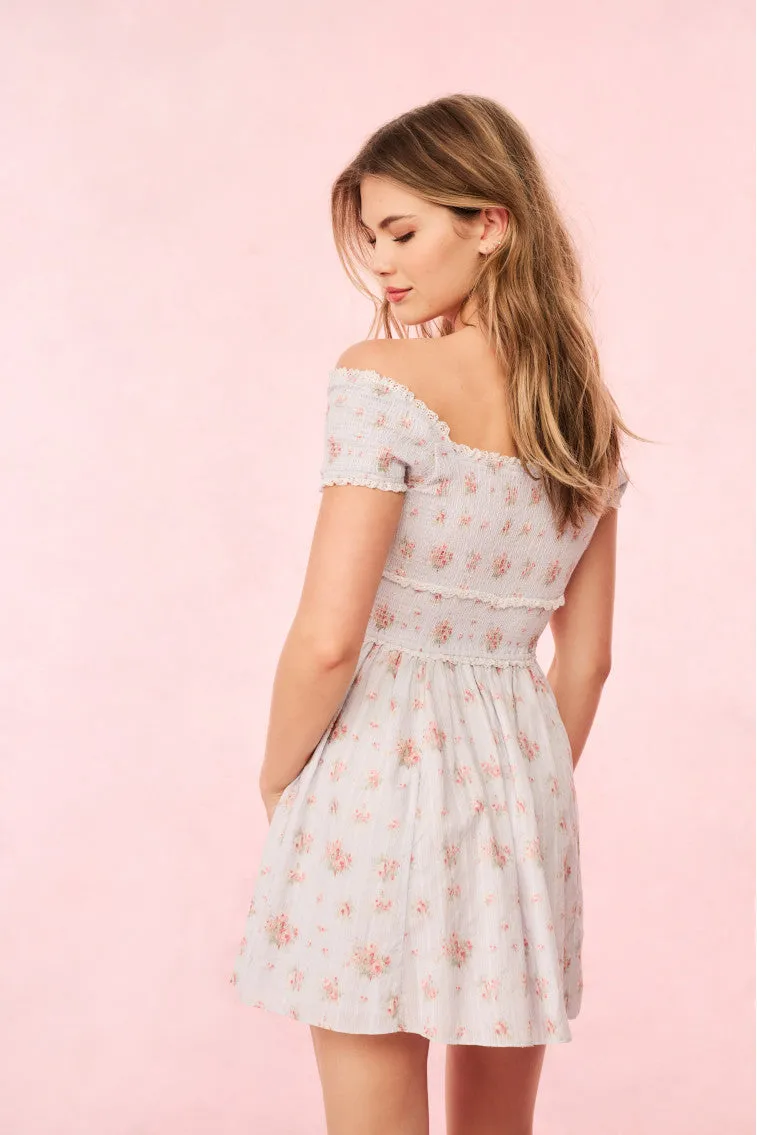 Siona Dress - SKYLIGHT BLUE