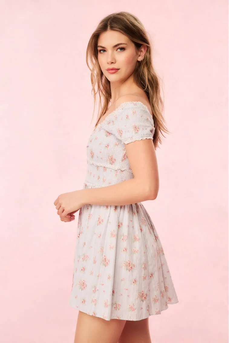 Siona Dress - SKYLIGHT BLUE