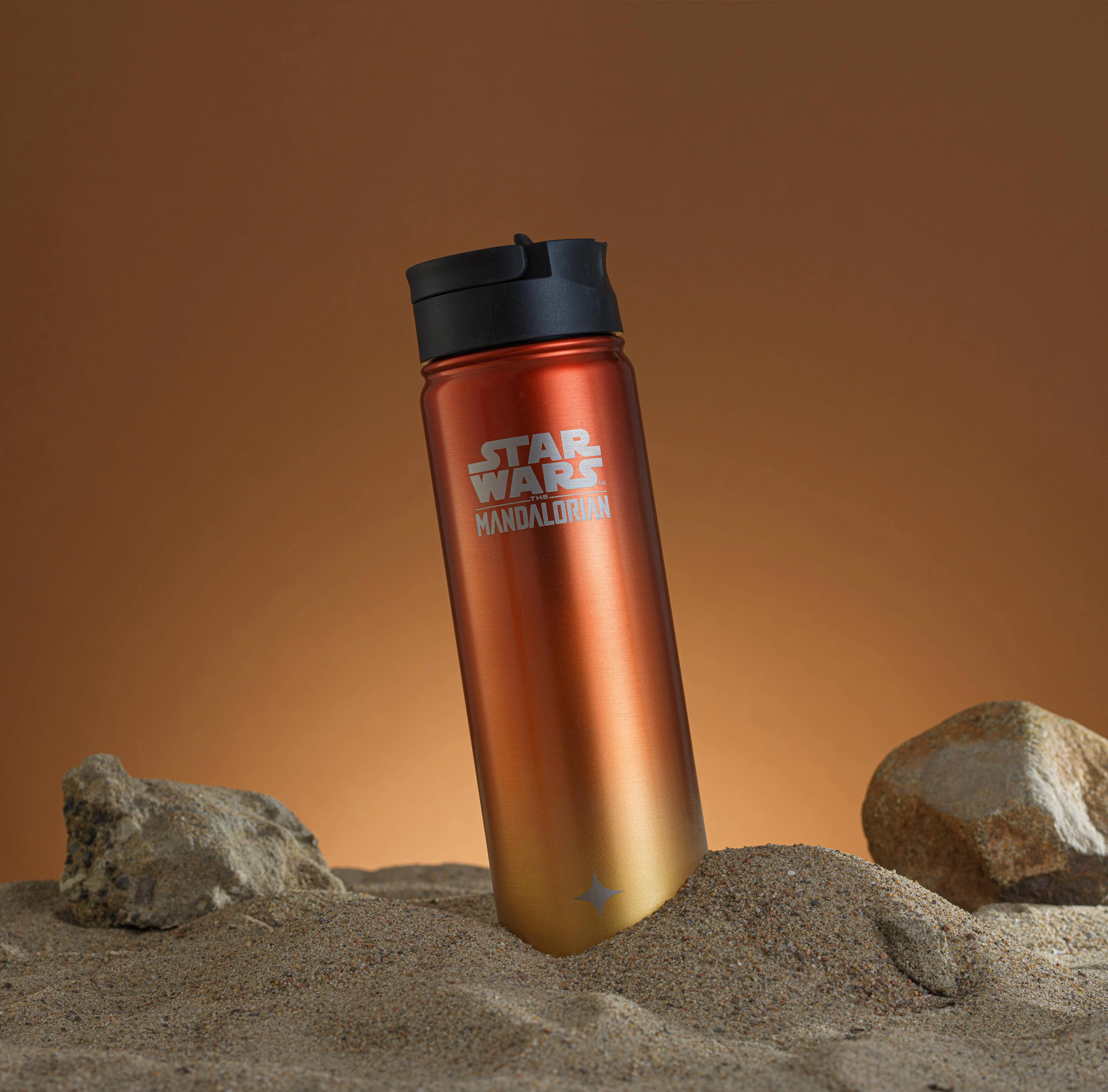 Star Wars Mandalorian Tatooine Stainless Steel Water Bottle