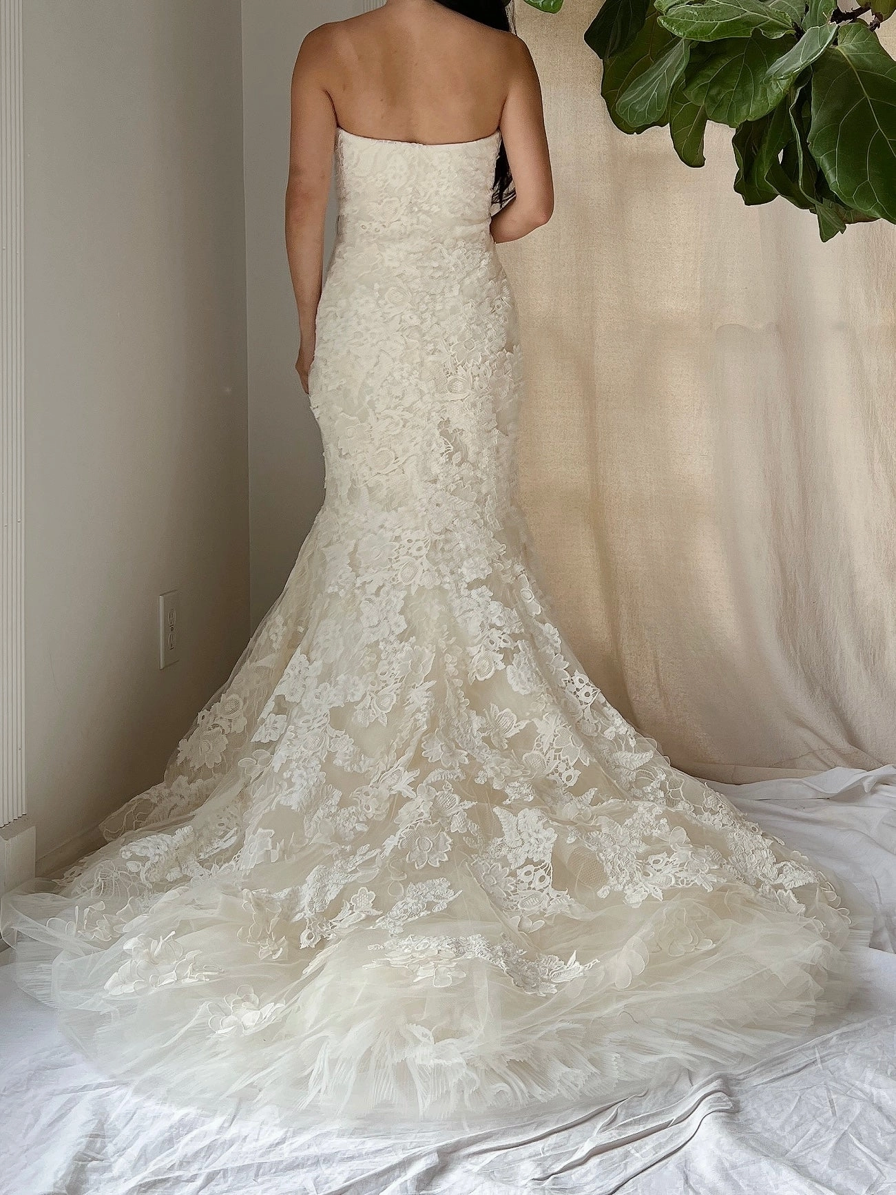 Vera Wang Strapless Dress - S/4